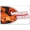 Signmission Barbeque Chicken Banner Concession Stand Food Truck Single Sided B-120 Barbeque Chicken19 - alternate 1
